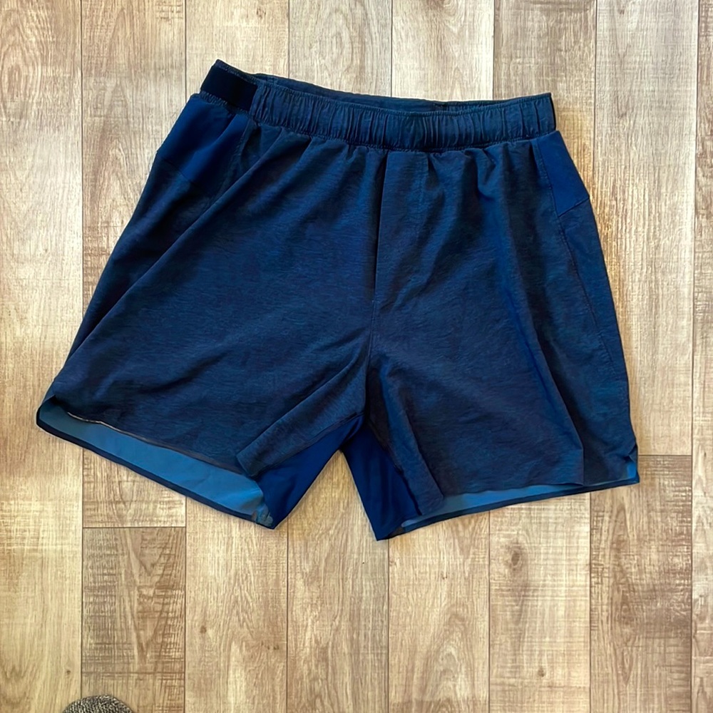lululemon athletica Navy Blue Men's Athletic Shorts
